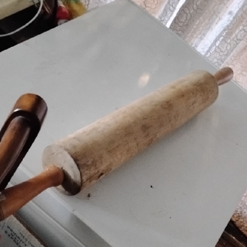 Antique Extra Large Wooden Rolling Pin